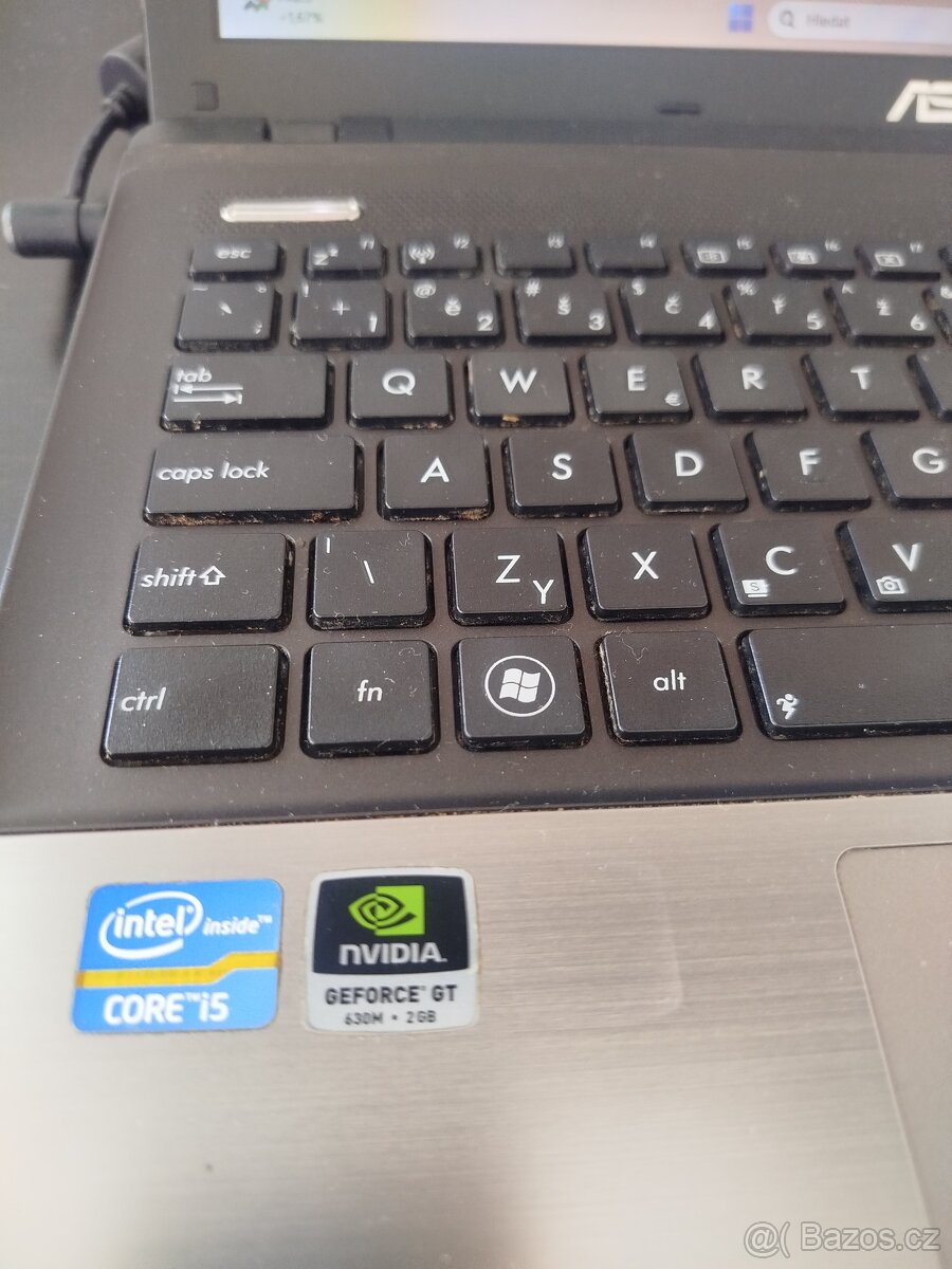 Herní nobetok Asus - Intel Core i5,Nvidia 2GB, 8 GB RAM, SSD - 3