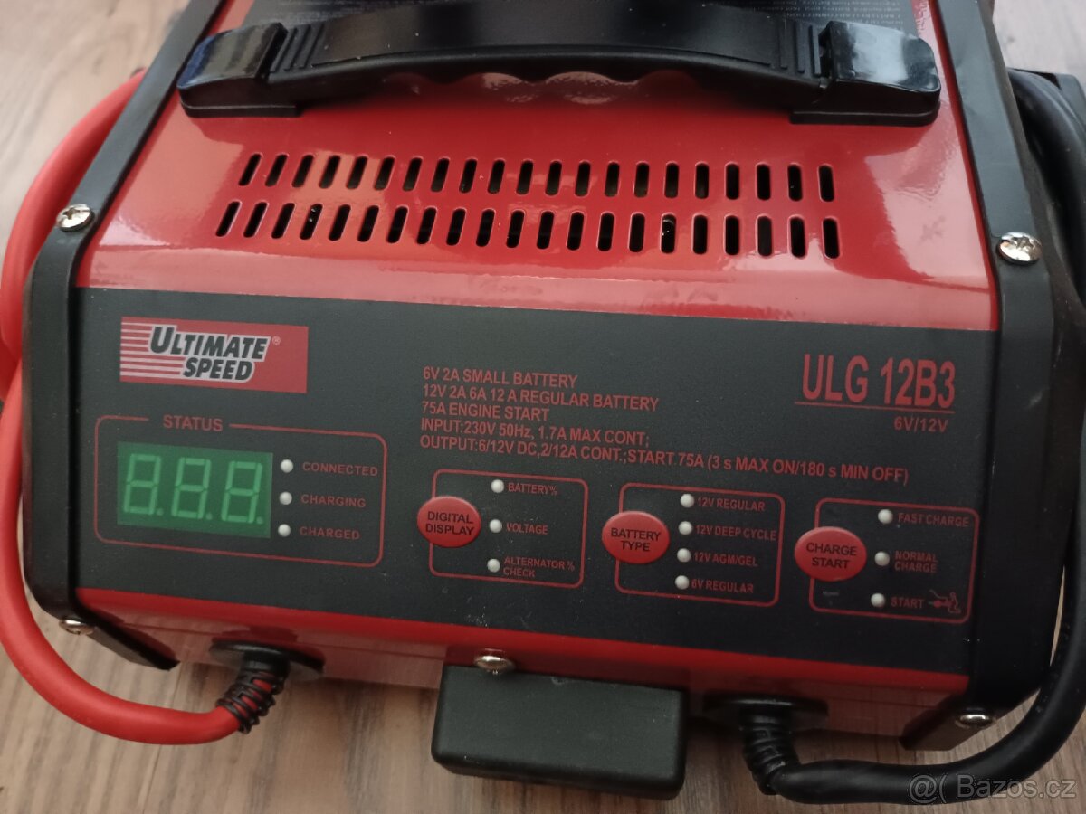 Nabíječka akumulátorů Ultimate Speed ULG 12B3 až 12A - 3
