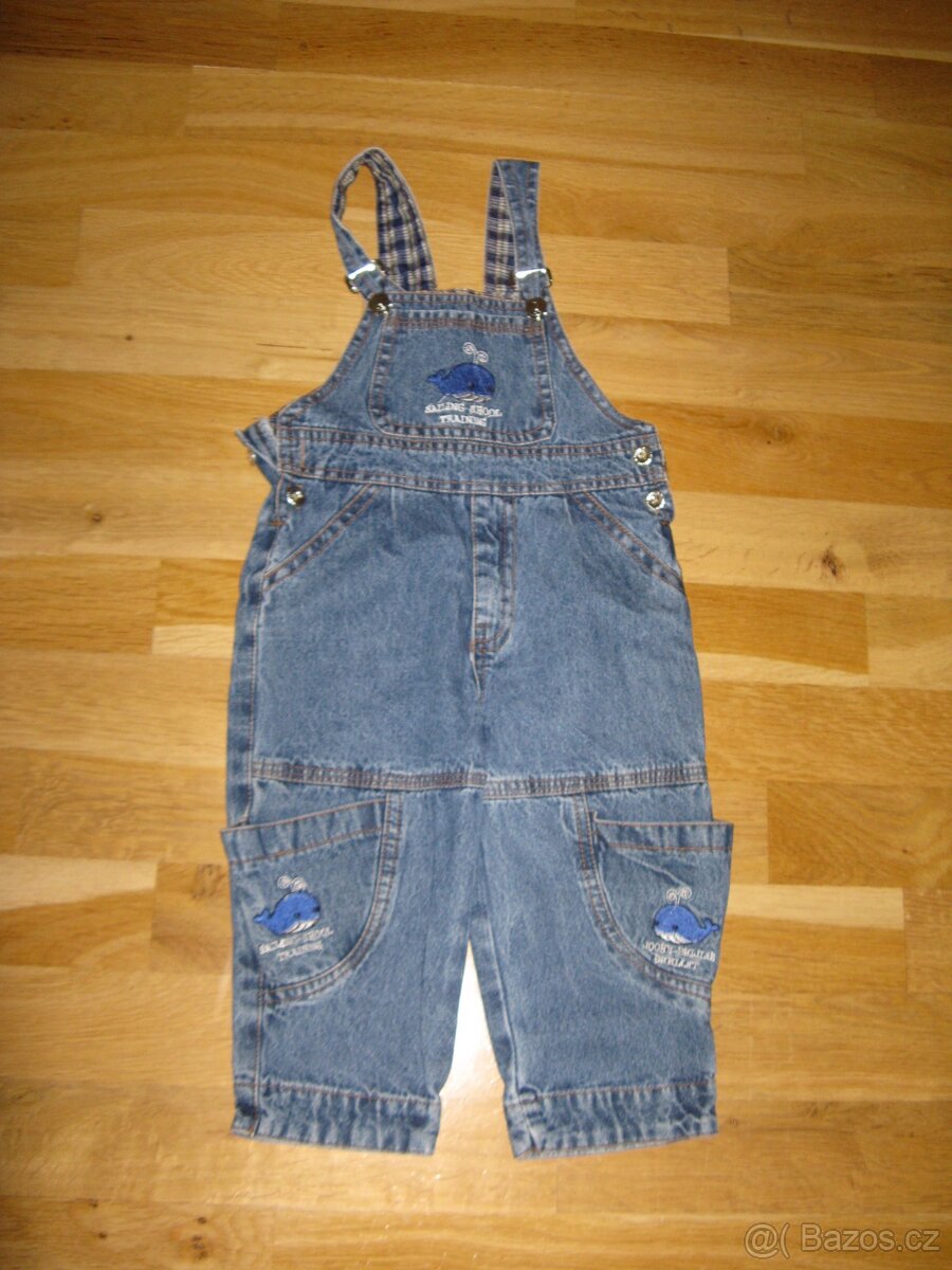 Laclové kalhoty vel. 86_92 - 3