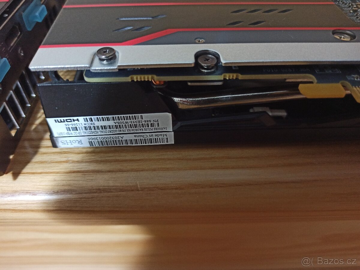 Sapphire Pulse rx 570 8gb. - 3