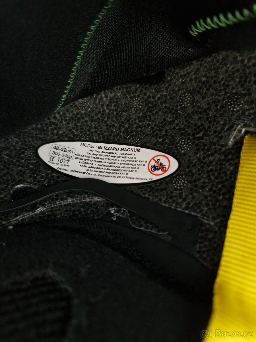 Dětská lyžařská helma Blizzard 48-52cm - 3