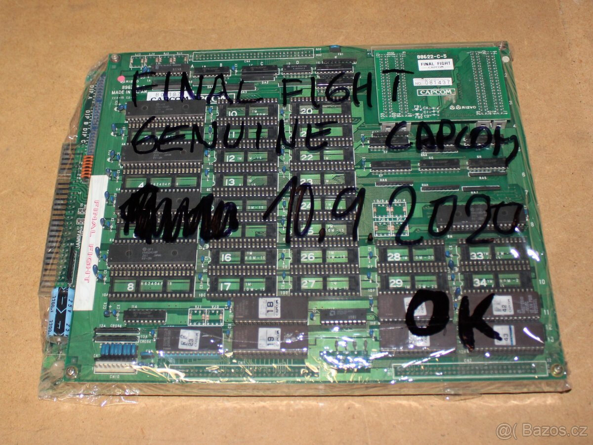 Final Fight GENUINE CapCom JAMMA PCB - 3