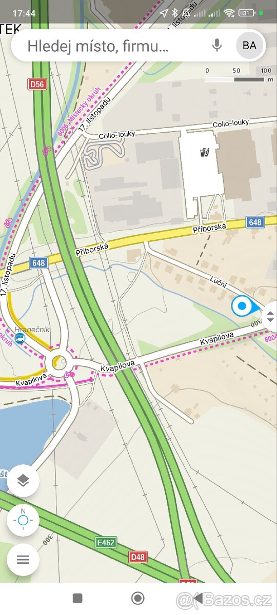 prodám zahradu Místek , výstavba chatky mozna - 3