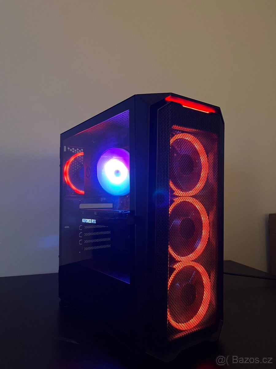 Herní PC, RTX 4060ti, Ryzen 7, 16Gb RAM - 3