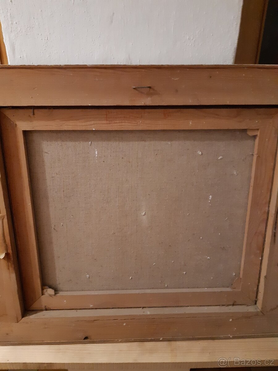 Prodám obraz olejomalba les - 3