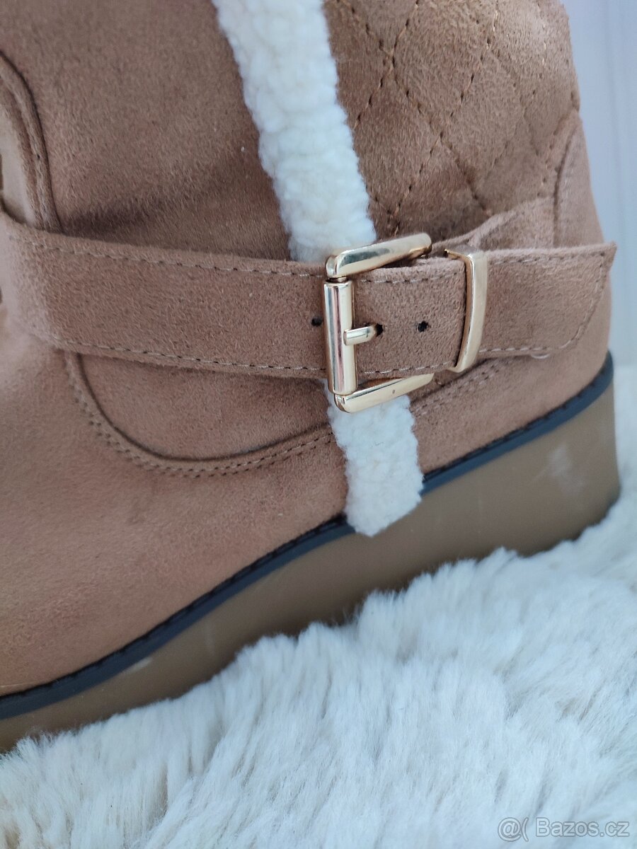 Dámské kozačky, zimní boty - 3