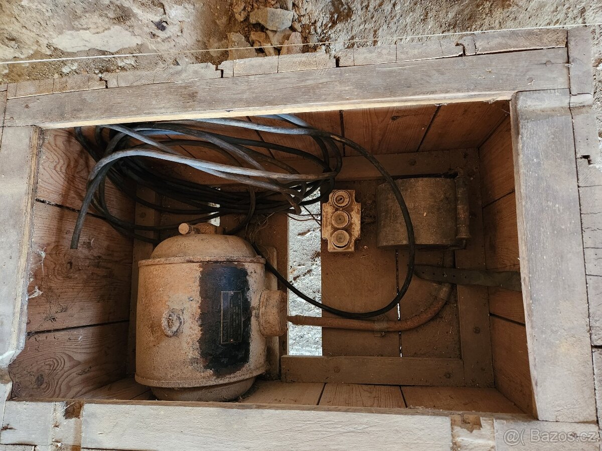 stabilní elektromotor + šroťák - 3