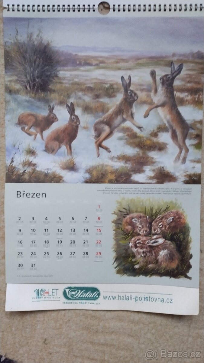 Kalendář Myslivecký rok 2009 - 3