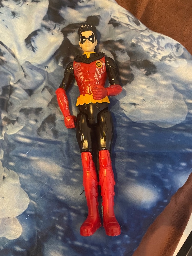 Batman Batmobile auto + velká figurka Robina - 3