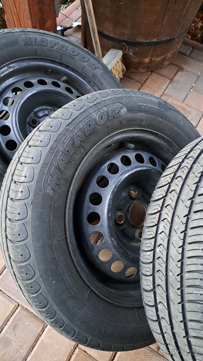 Plechové disky r14 4x100 - 3