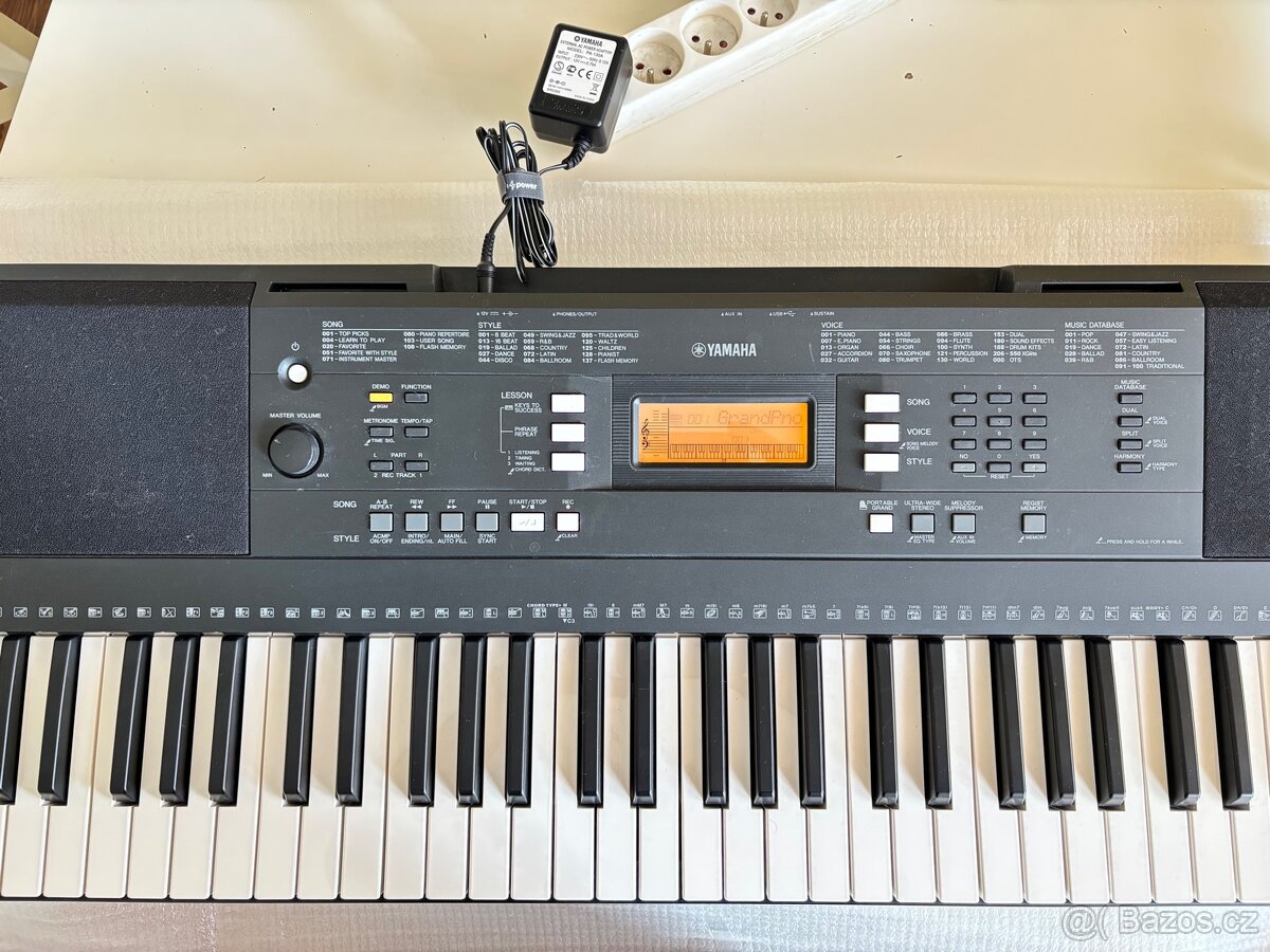 Klávesy Yamaha PSR-E343 - 3