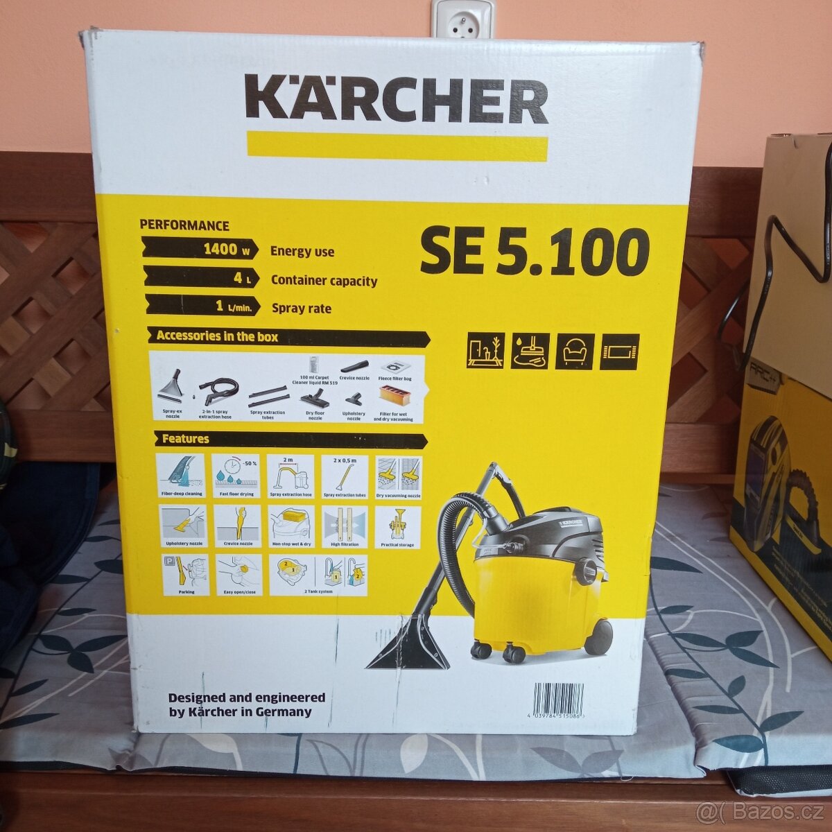 Vysavač a tepovač Karcher - 3