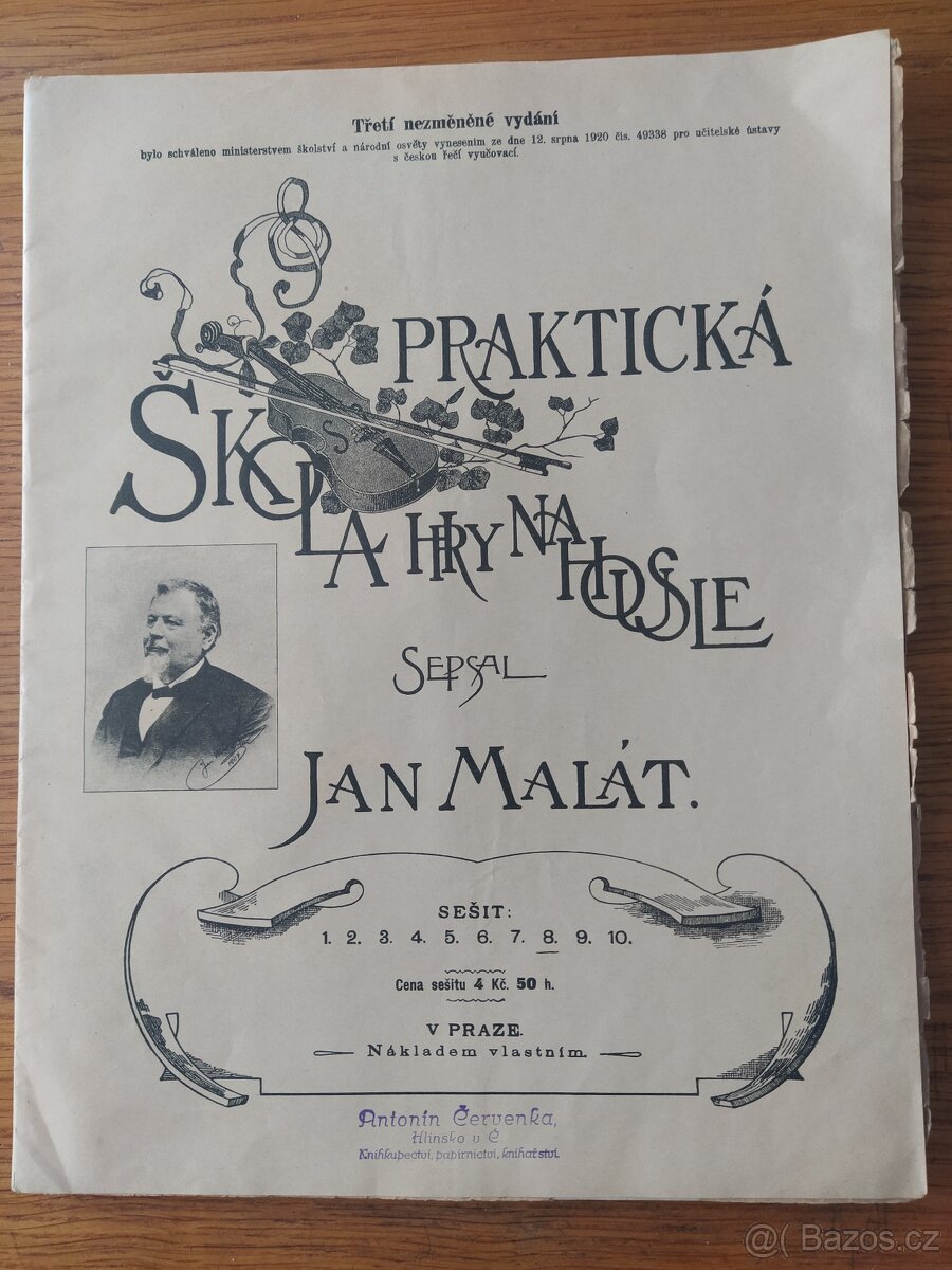 Staré noty pro sběratele - 3