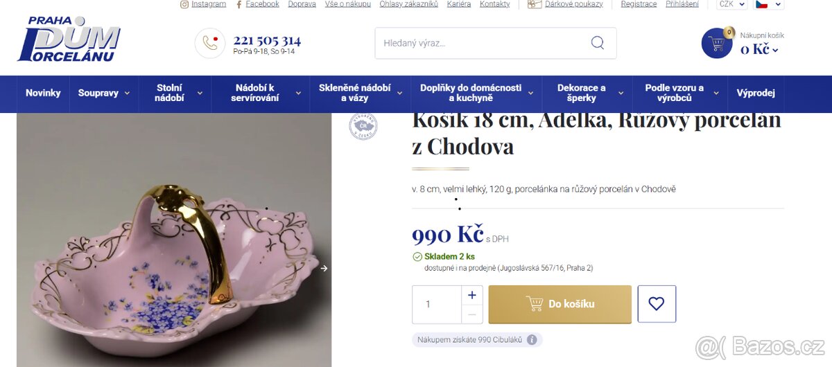 Růžový porcelán - 3