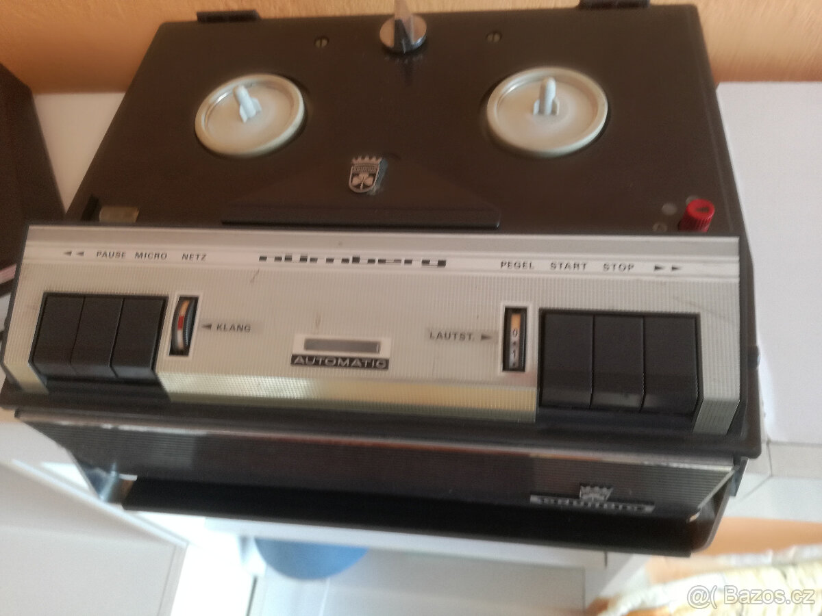 Magnetofon cívkový, zn. Grundig Nurnberg - 3