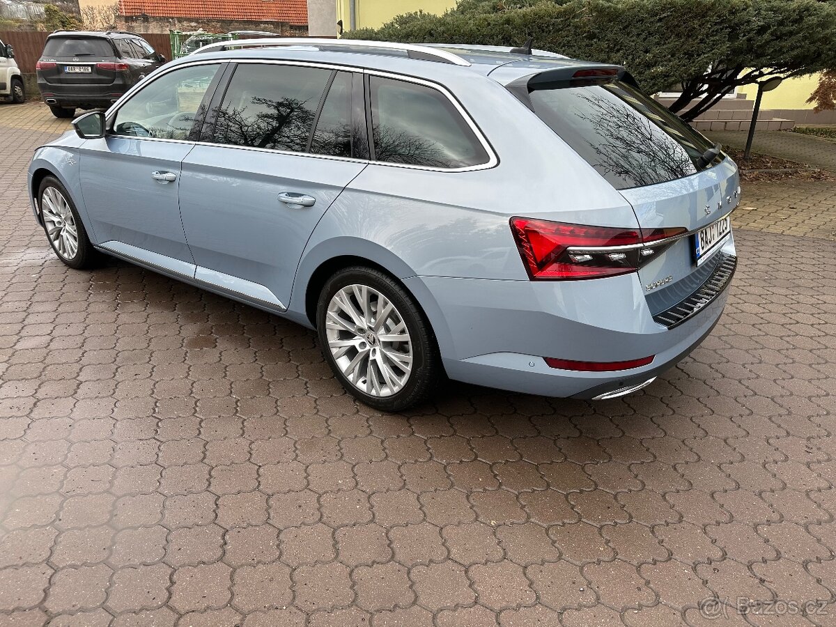 PRONÁJEM VOZIDLA SKODA SUPERB L&K, 2.0 TDi, DSG, R.V.2021, N - 3
