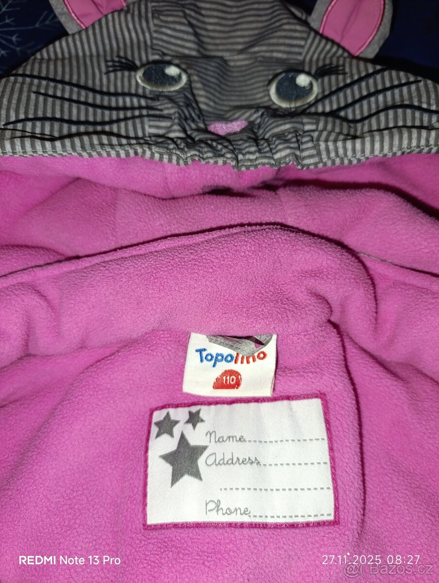 Kombinéza Topolino 110 - 3
