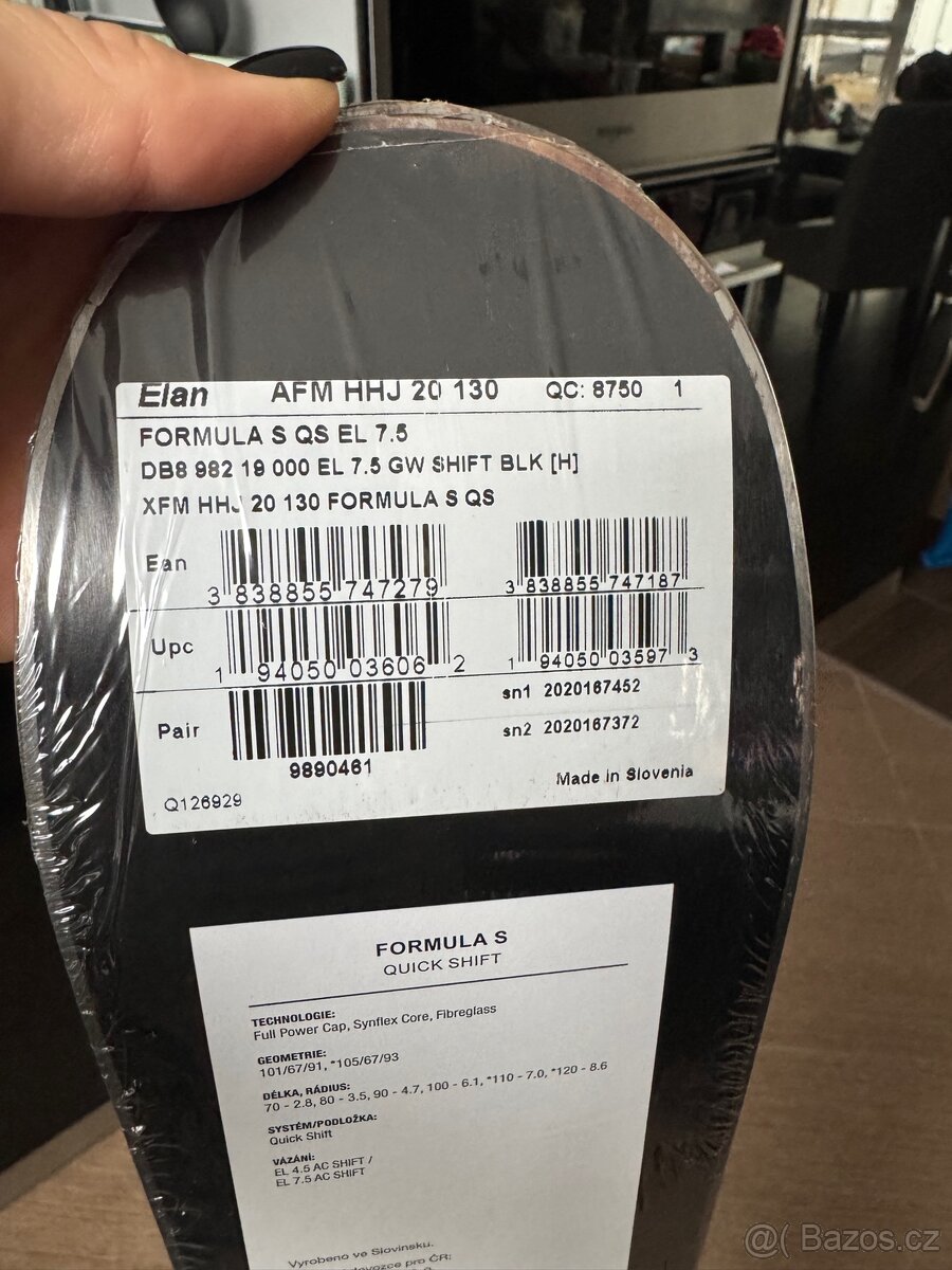 Dětské lyže elán s vázáním Nové - 3