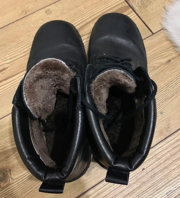 Pánské zimní kožené boty farmářky Vasky vel. 44 - 3