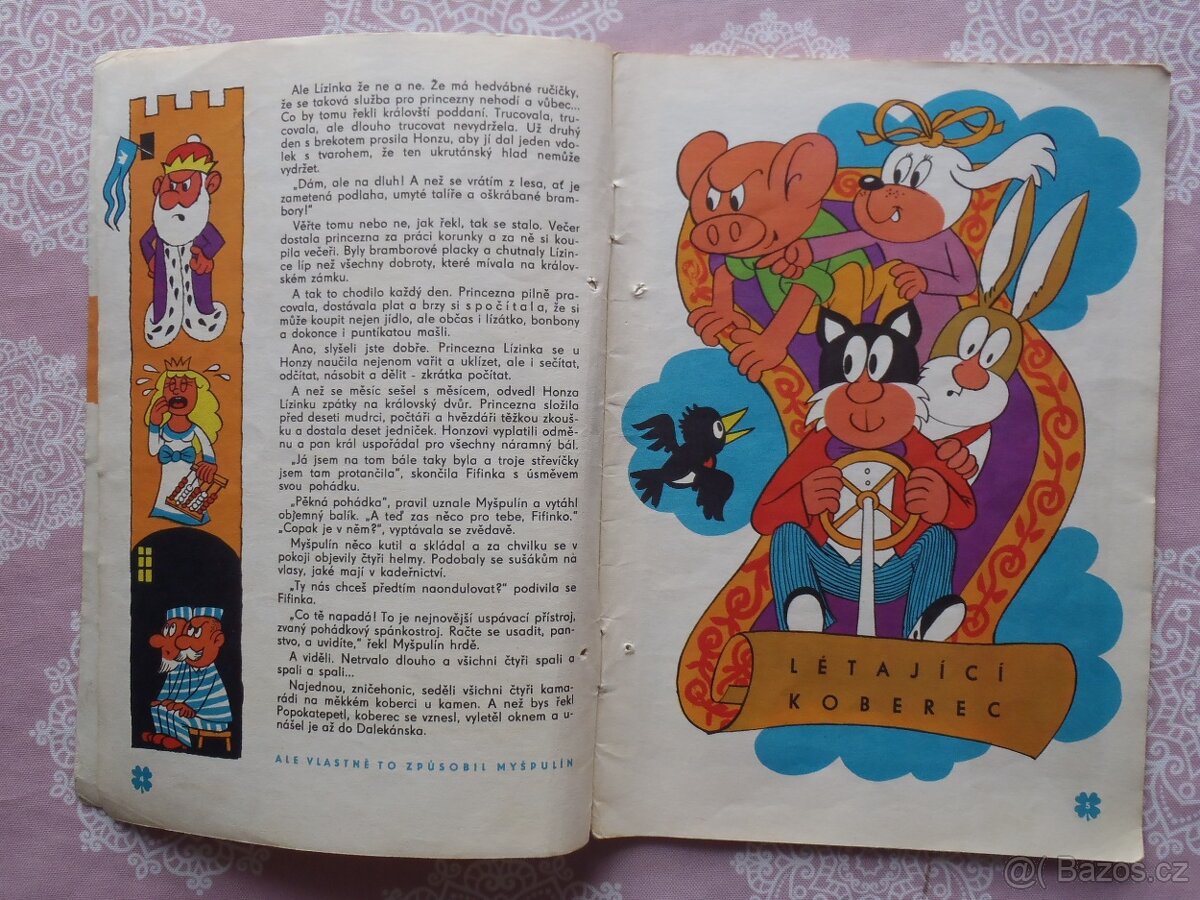 Čtyřlístek 8 Létající koberec originál - 3