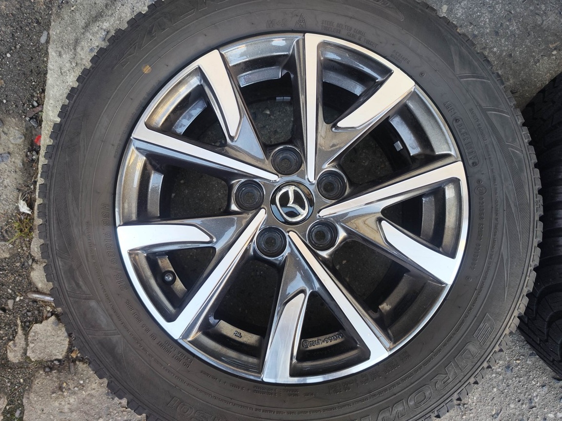 16"zimní alu sada 5x114 origo Mazda CX3 3 BM 6 5 215/60 - 3