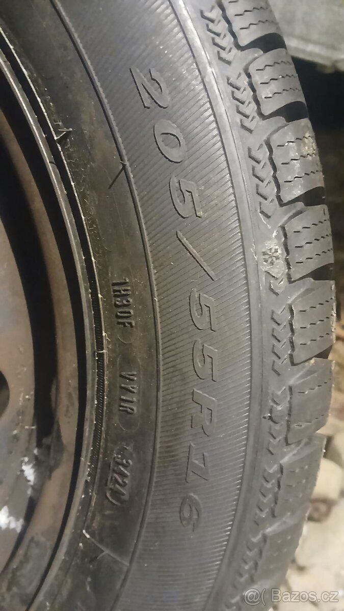 Zimní kola 5x100, 205/55 r16 - 3