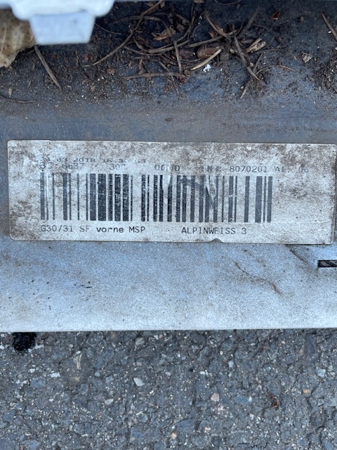 Přední nárazník M Performance pro BMW G30/G31 orig. - 3