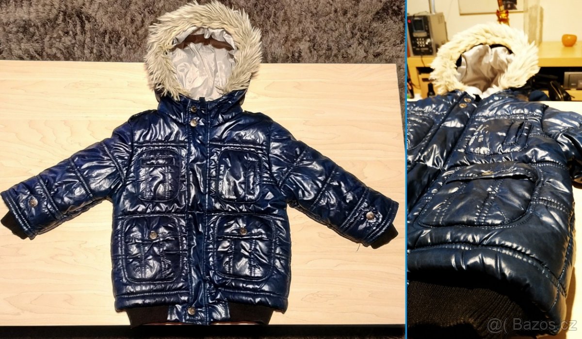 Zimní dětská bunda na 2-3 roky - 3