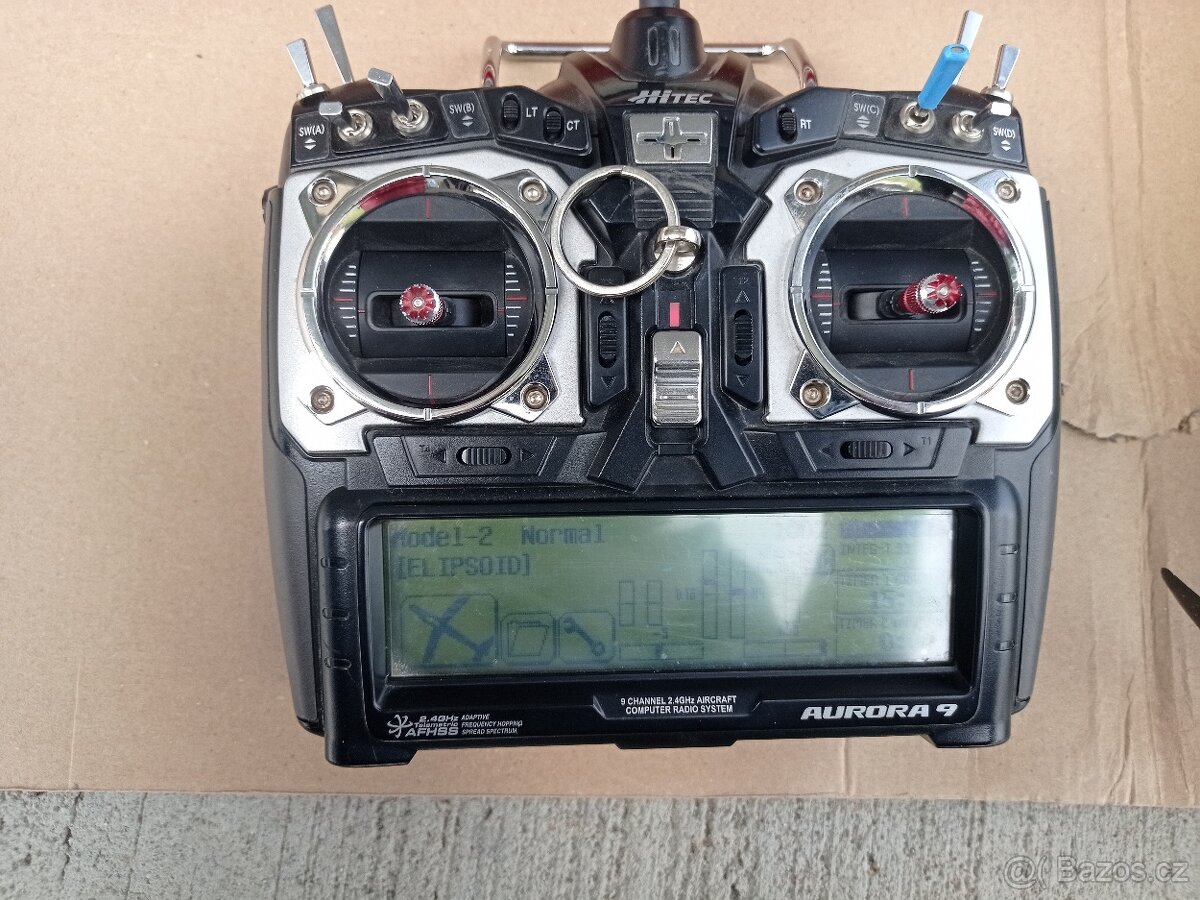 Rc letadla + vysílač hitec aurora 9 - 3