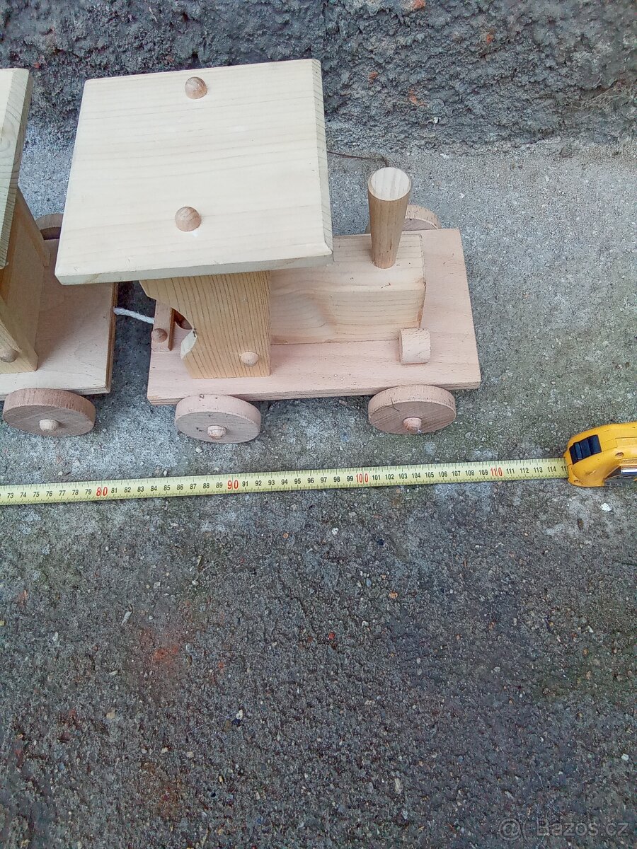 Dřevěný vláček - 3