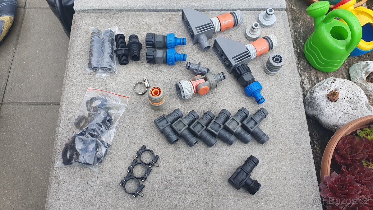 Zavlažovací hadice Gardena s příslušenstvím - starší systém - 3