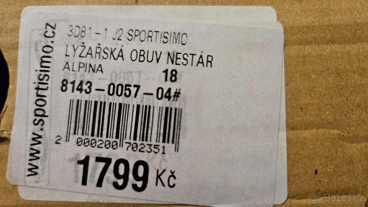 Lyžáky dětské Alpina - 3