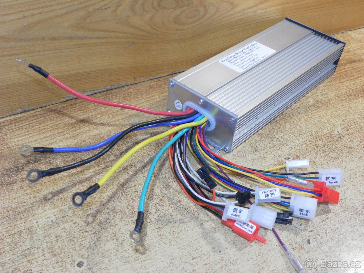 Řídící jednotka pro elektroskútr BLDC 48-72V 1500 W - 3