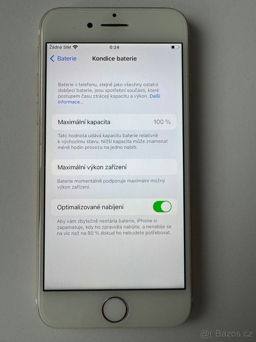 IPhone 7 - 128 GB - 100 % baterie - 3