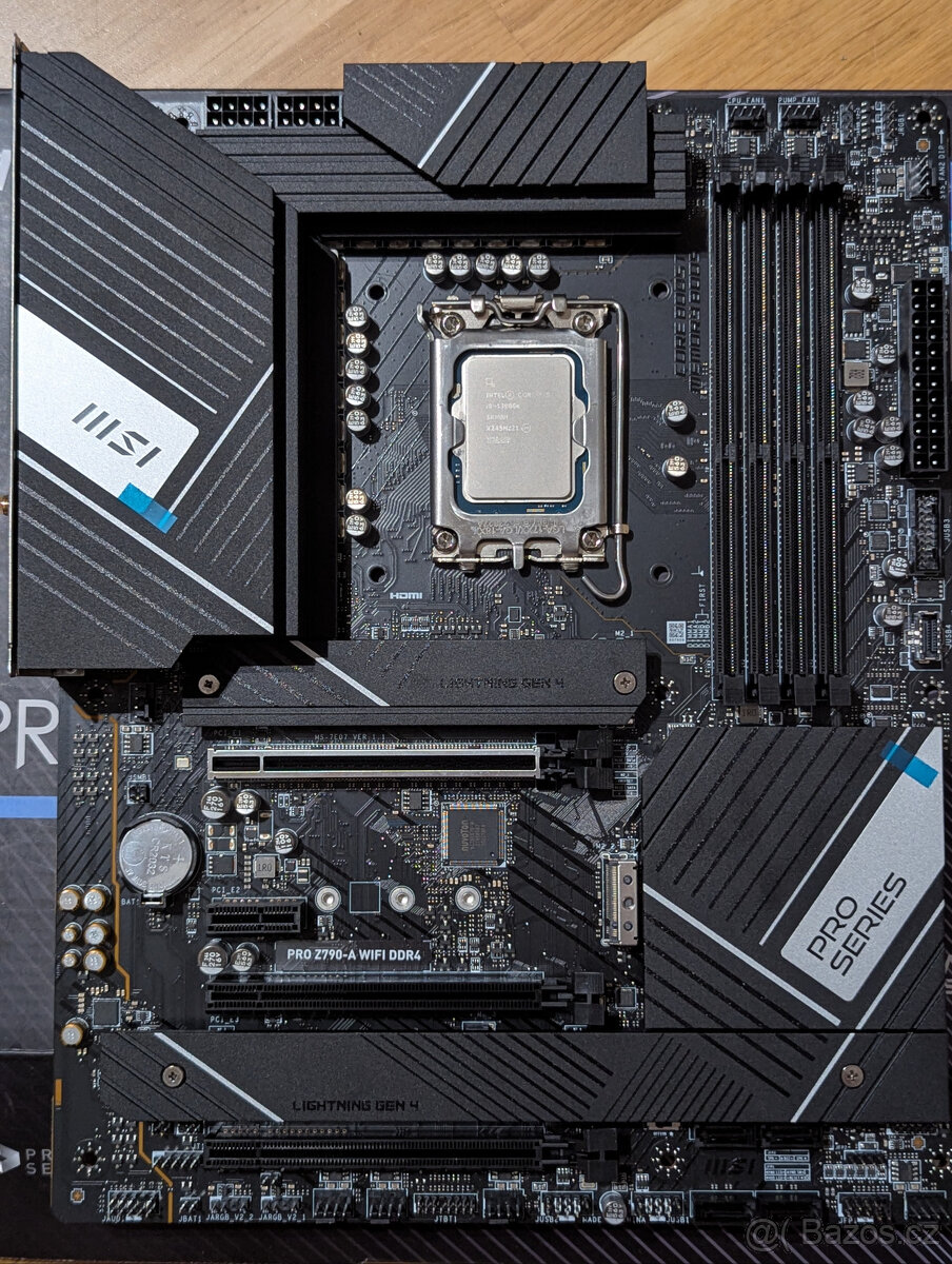 Intel i9 13900k + msi z790 - 3