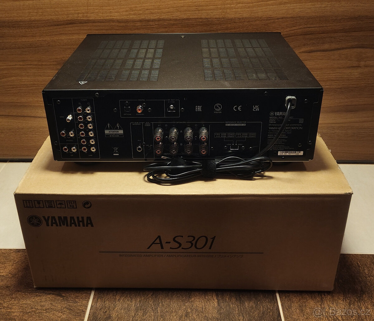 zesilovač YAMAHA A-S301 - NOVÝ - 3