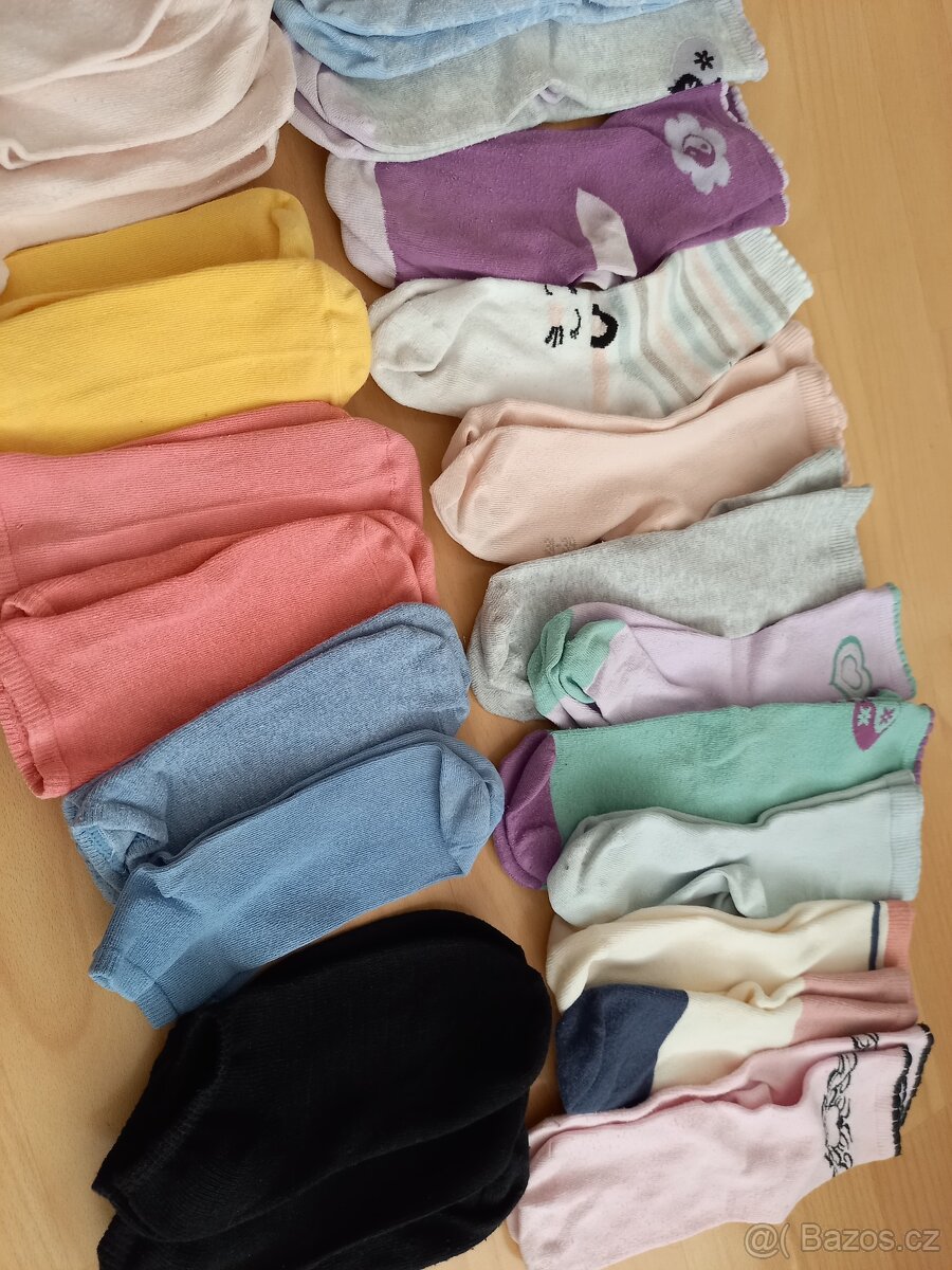 Ponožky vel. cca 6-9 let - 3