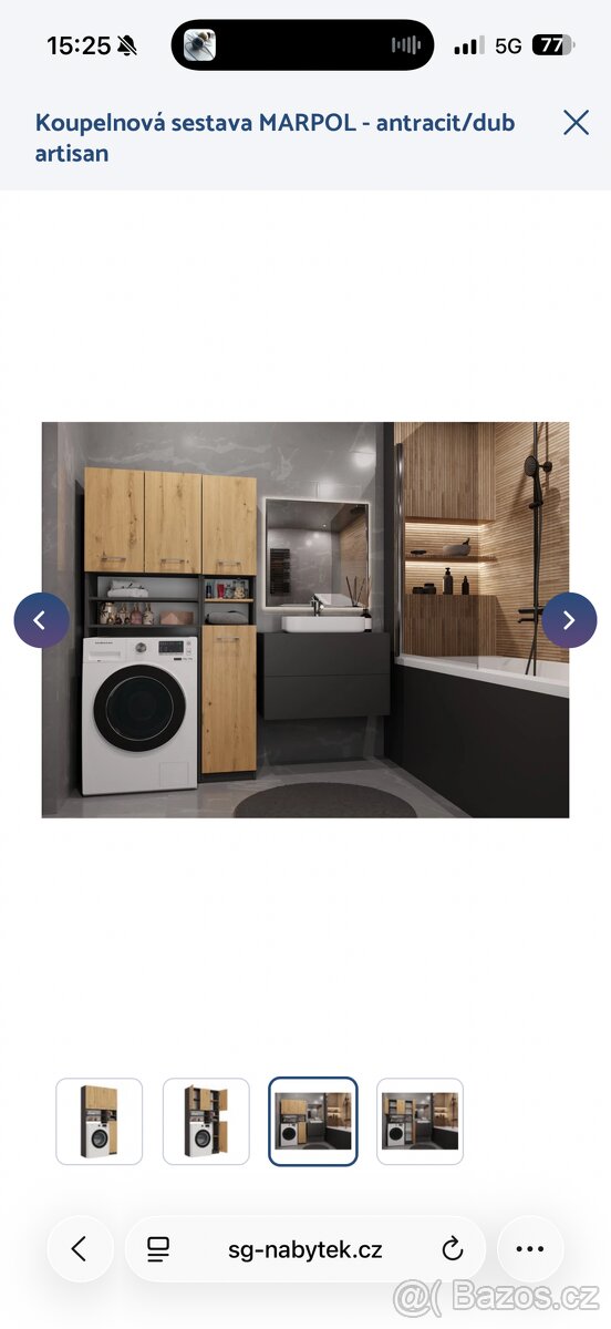 Koupelnová sestava / skříňka - 3