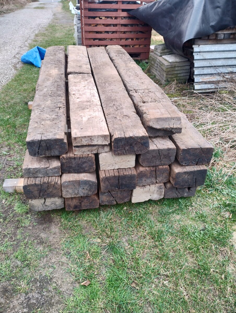 Dřevěné pražce - 3