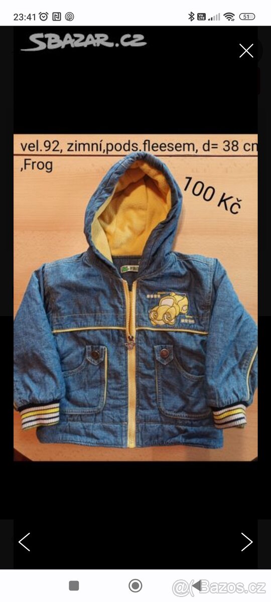 Bundy vel.92 různé - 3