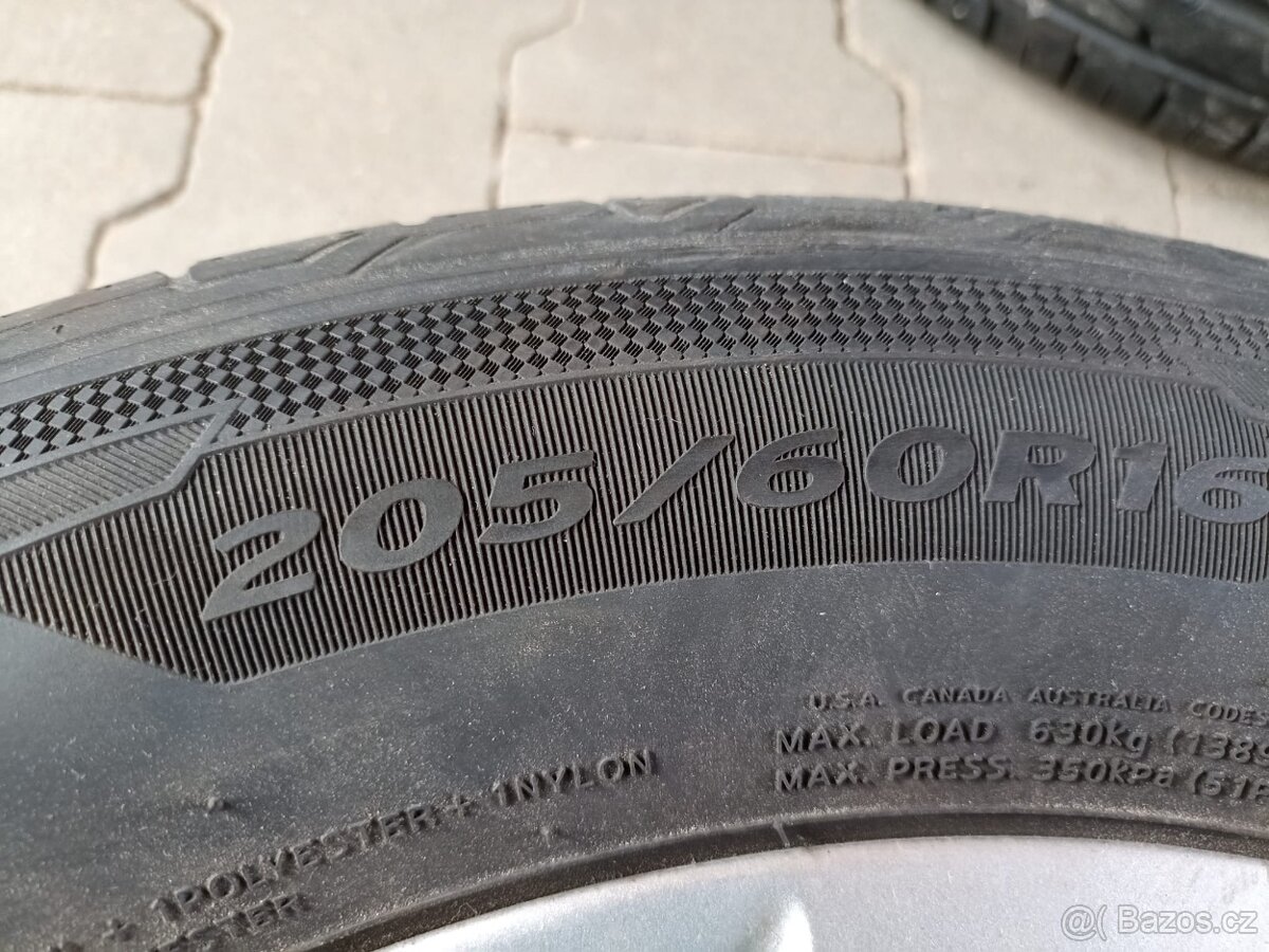letní 205/60 R16 - 3