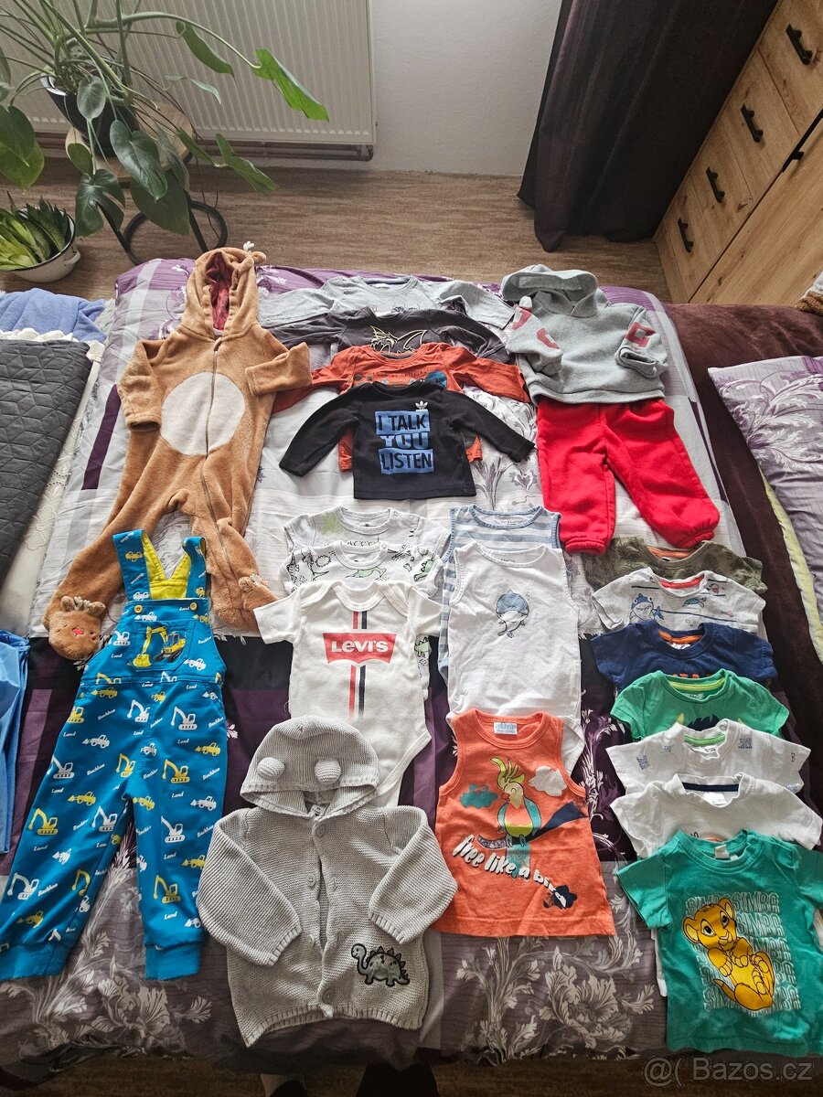 Oblečení chlapeček vel. 74/80 - 3