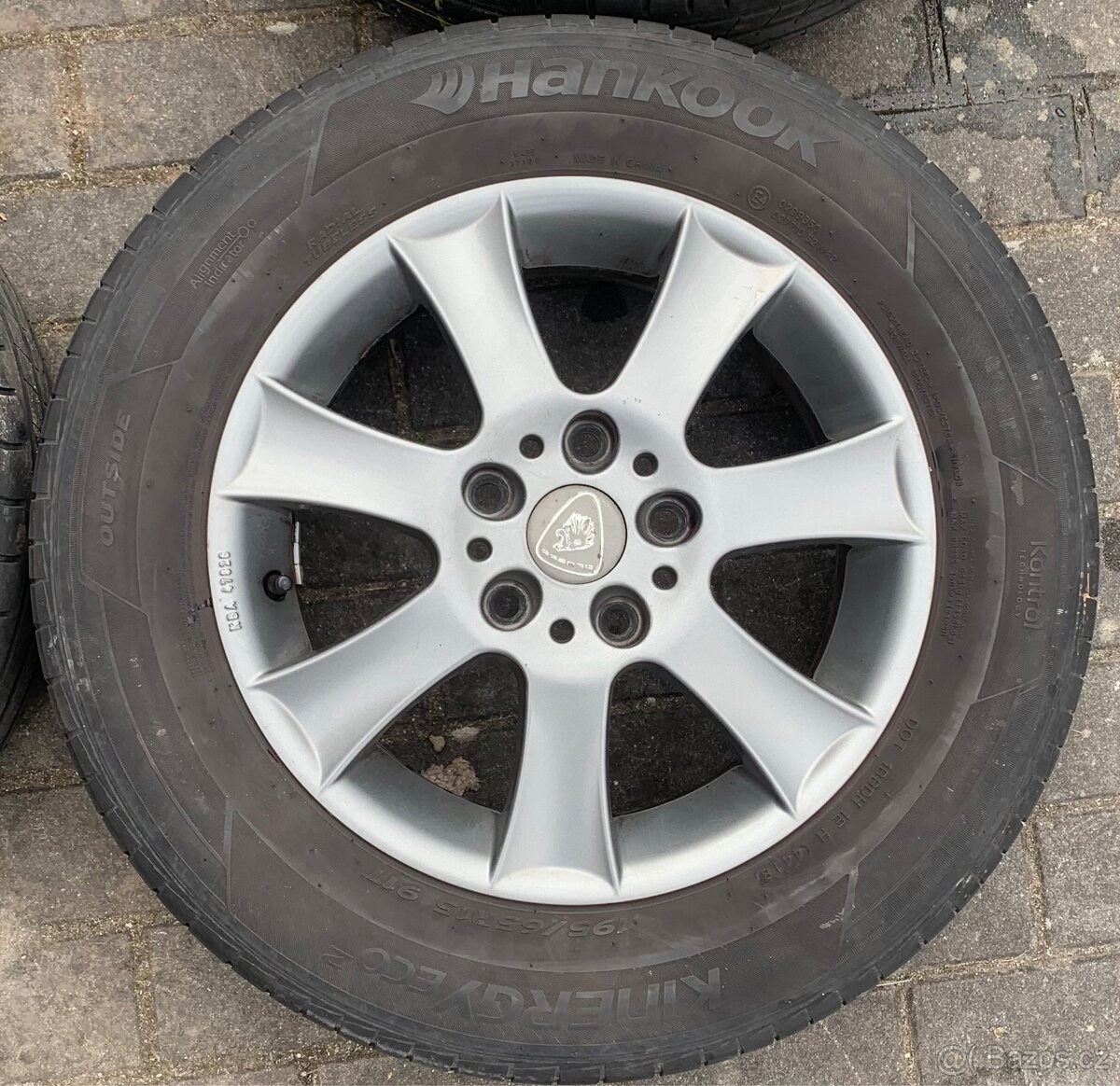 Alu kola 5x112, R15, letní, šedé - 3