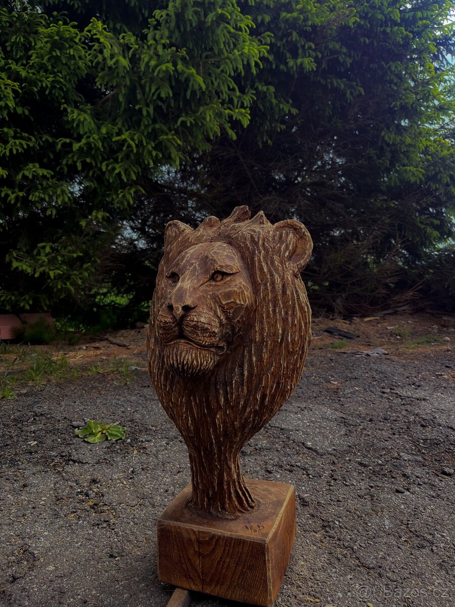 Socha Lva do zahrady - 3