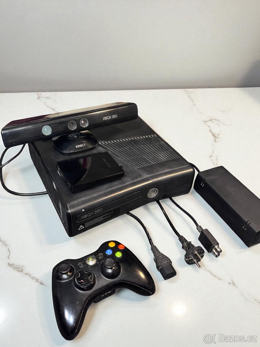 Xbox 360 – plně funkční s příslušenstvím, HDD 250GB a hrou - 3
