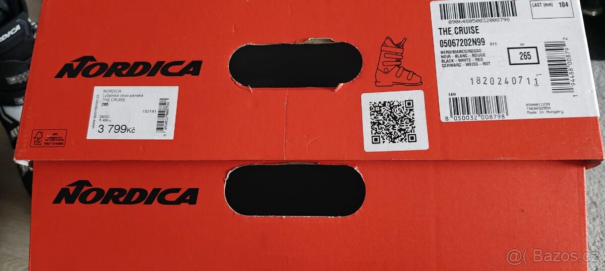 Lyžařské boty Nordica 26,5 - 3