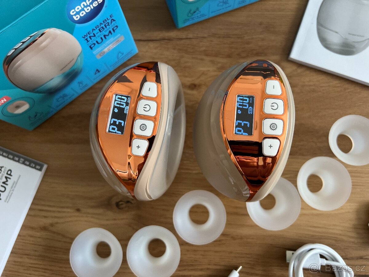 Sada 2ks Canpol babies Elektrická odsávačka mateřského mléka - 3
