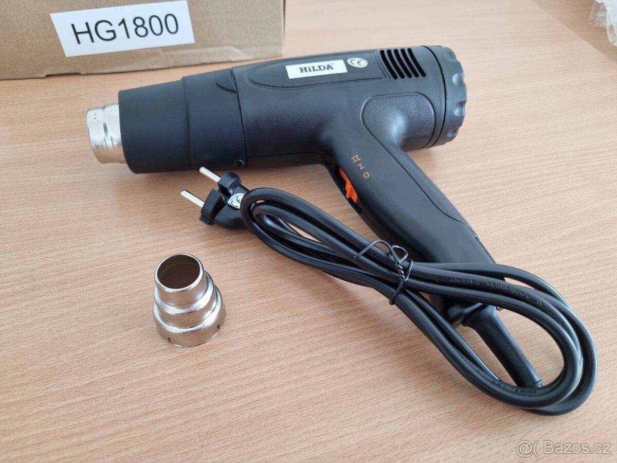 Prodám novou teplovzdušnou pistoli HILDA HG1800 - 3