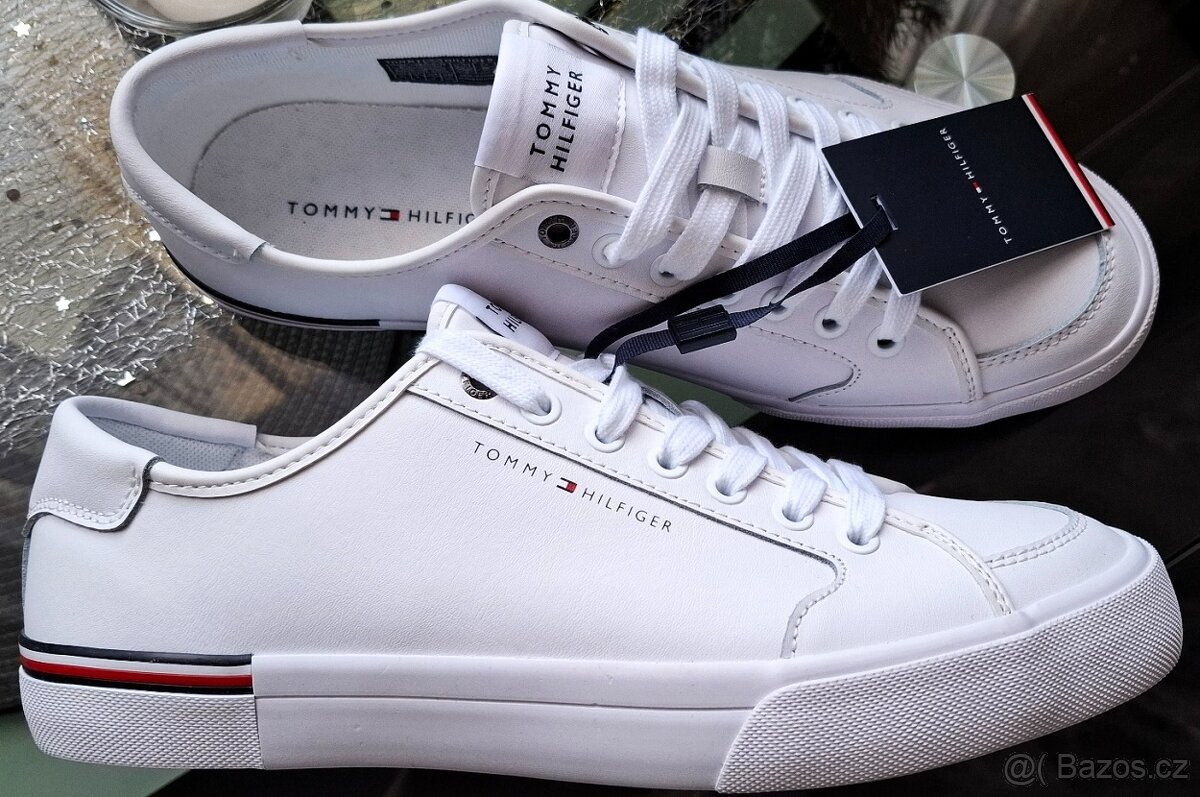 Tenisky Tommy Hilfiger orig. kůže - 3