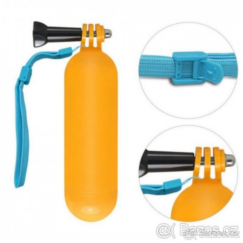 Žlutý plovák bobber pro GoPro - 3